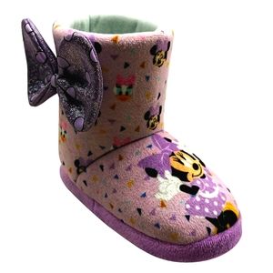 NIB Toddler Minnie Mouse Slipper Boots